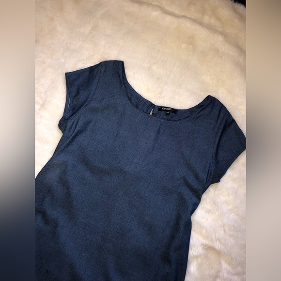 Denim Style Dress - Picture 3 of 7